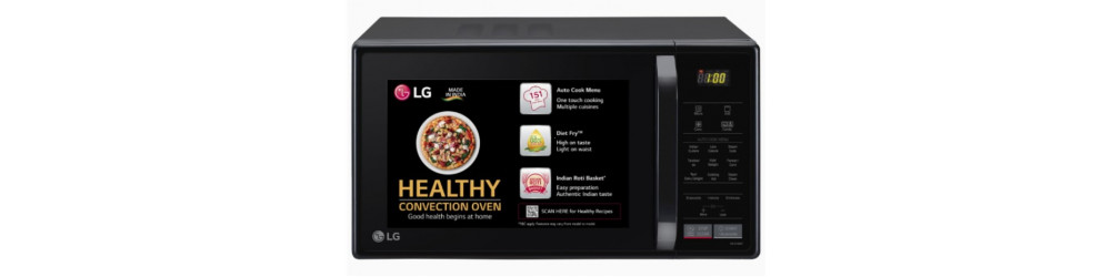 Microwave ovens: LG 21 L  Rs.9870 to Rs.10390